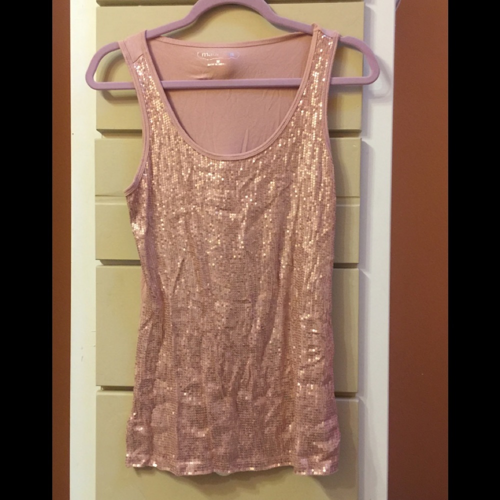 Sparkly tank top Maurice